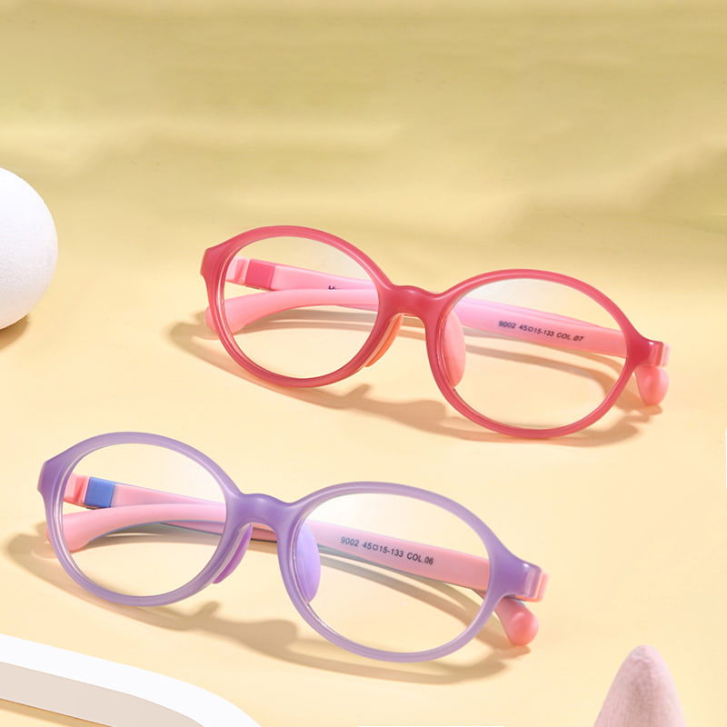 9002 Jelly Color Safety Full Frame แว่นแบบถอดได้