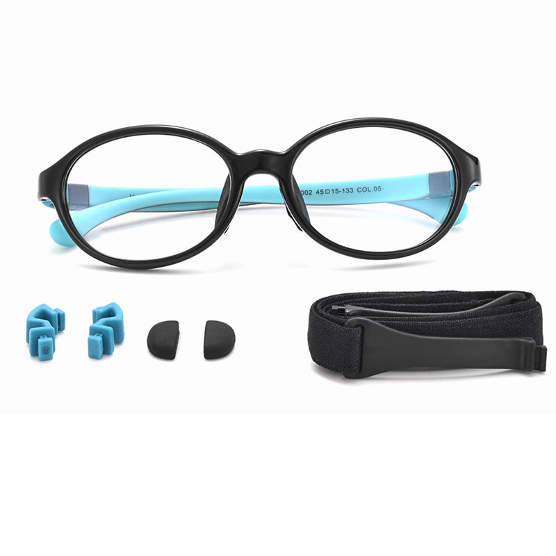 9002 Jelly Color Safety Full Frame แว่นแบบถอดได้
